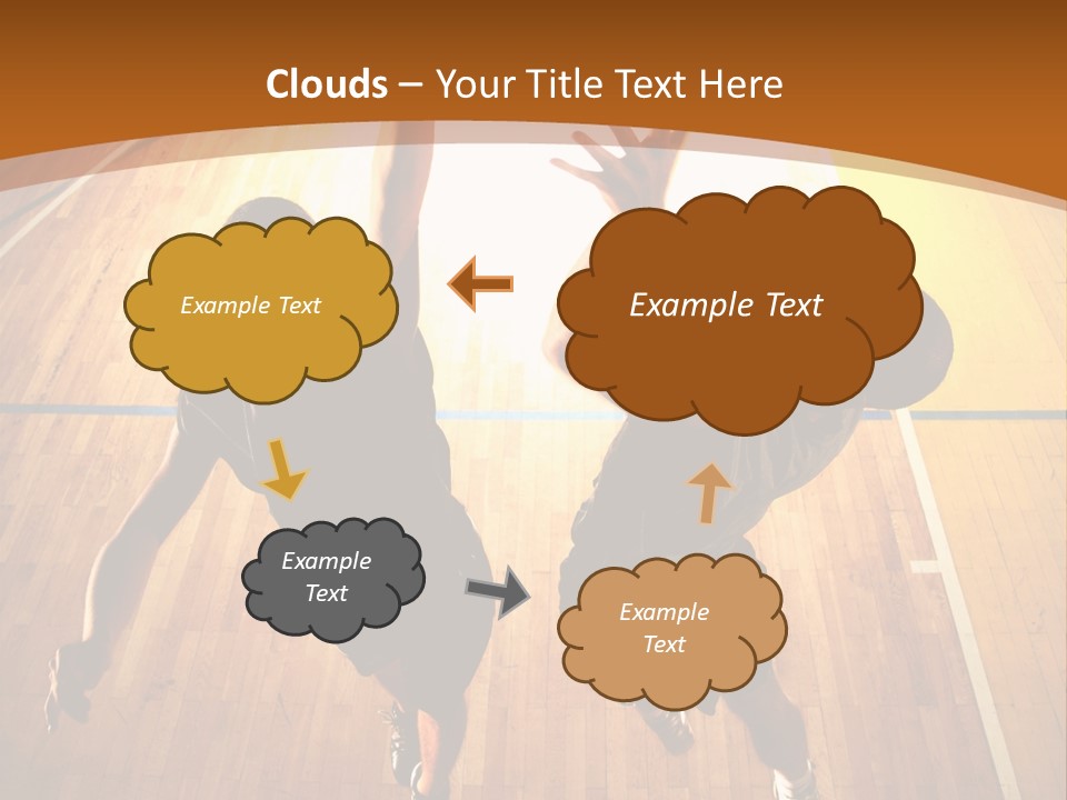 Male Body Fight PowerPoint Template