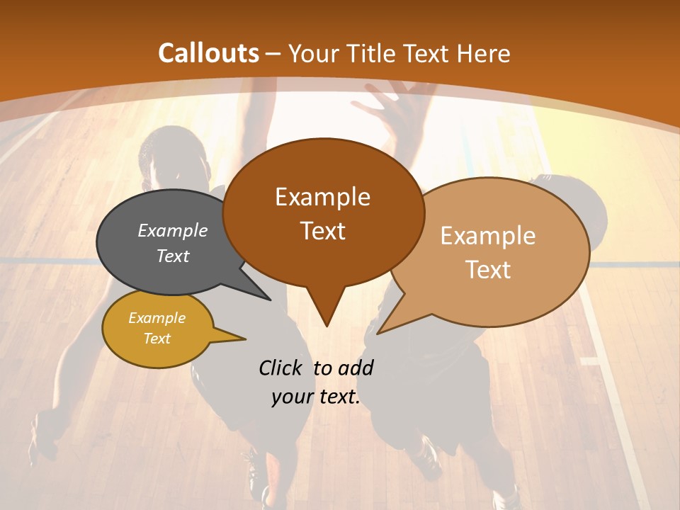 Male Body Fight PowerPoint Template