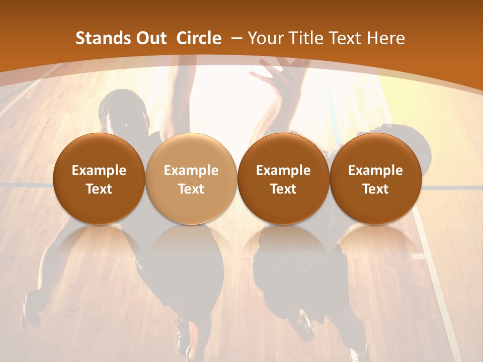 Male Body Fight PowerPoint Template