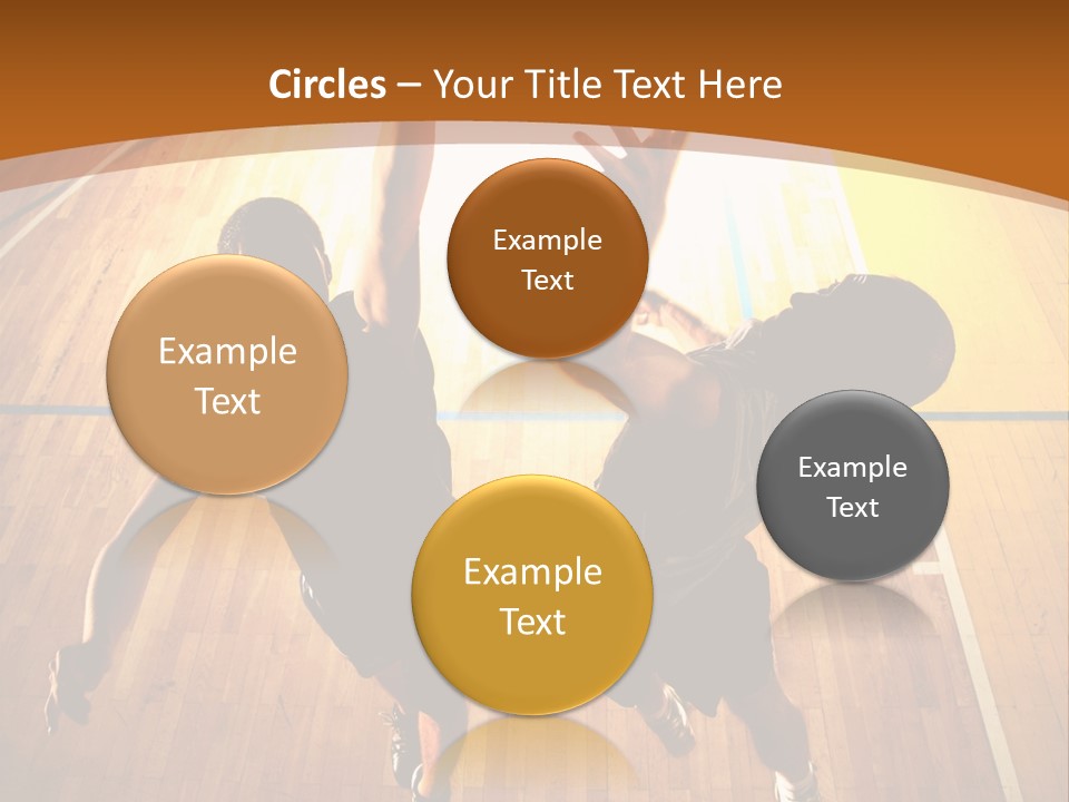 Male Body Fight PowerPoint Template