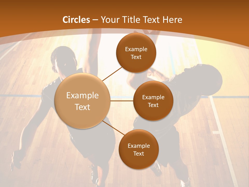 Male Body Fight PowerPoint Template