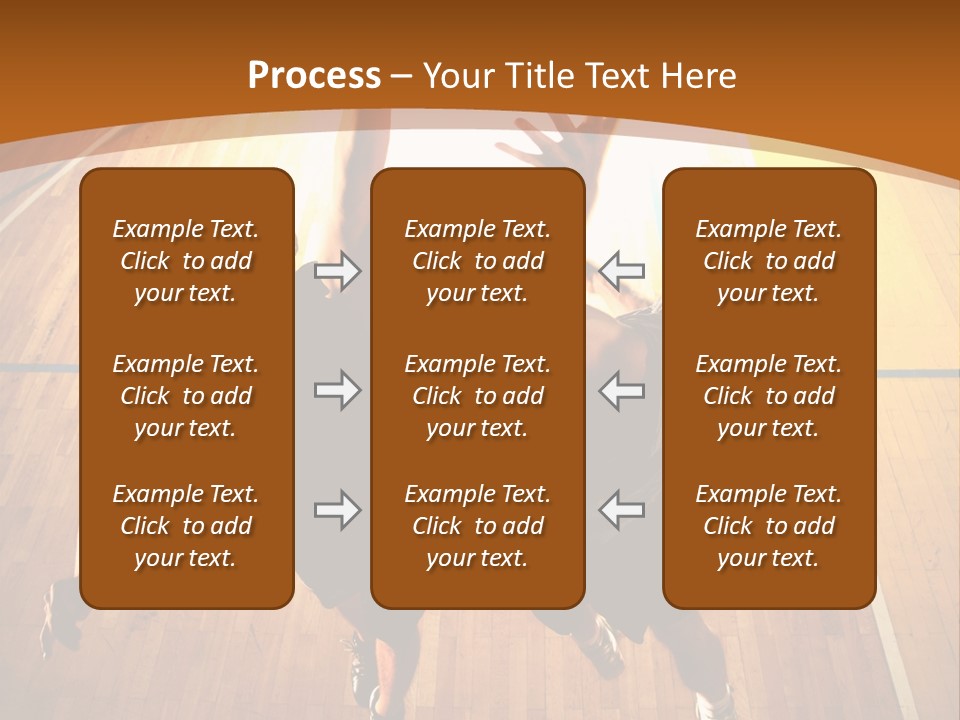 Male Body Fight PowerPoint Template