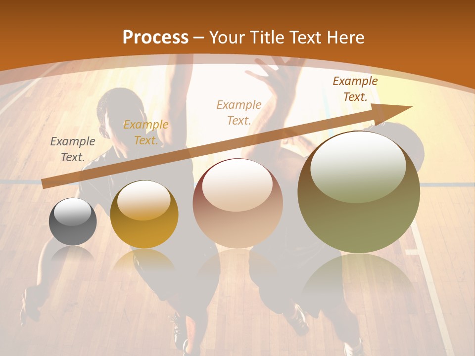 Male Body Fight PowerPoint Template