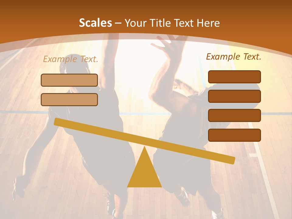 Male Body Fight PowerPoint Template