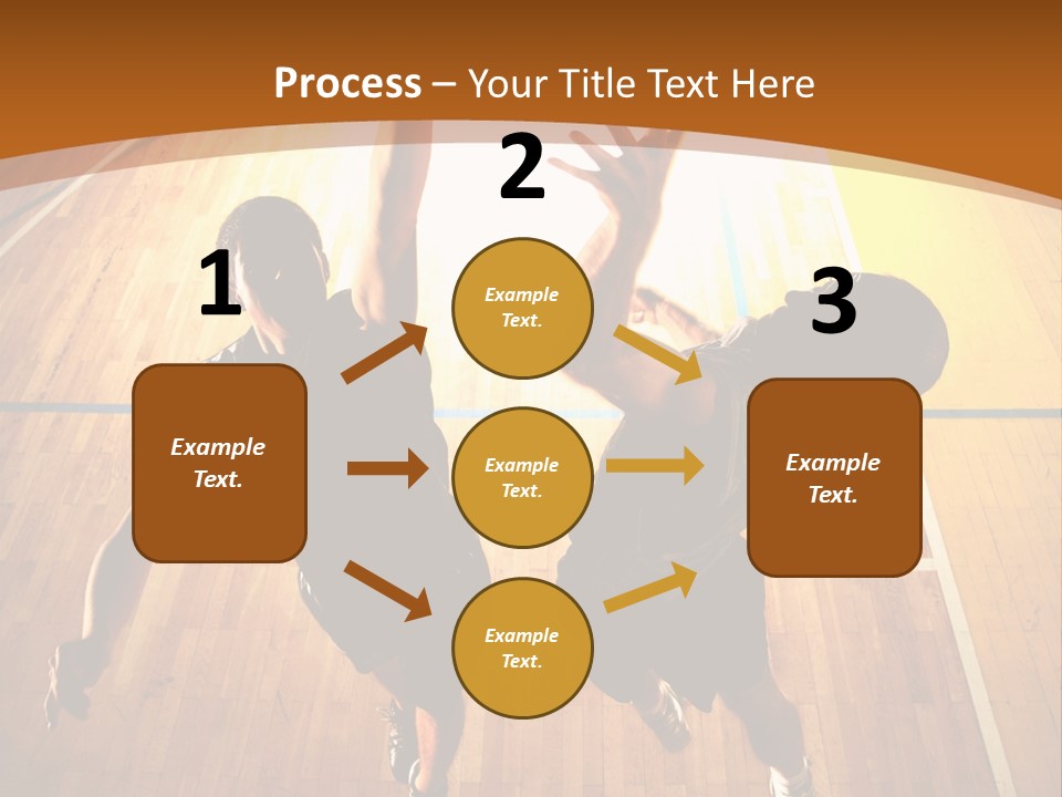Male Body Fight PowerPoint Template