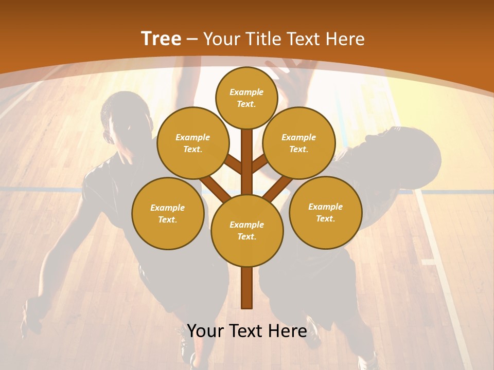 Male Body Fight PowerPoint Template