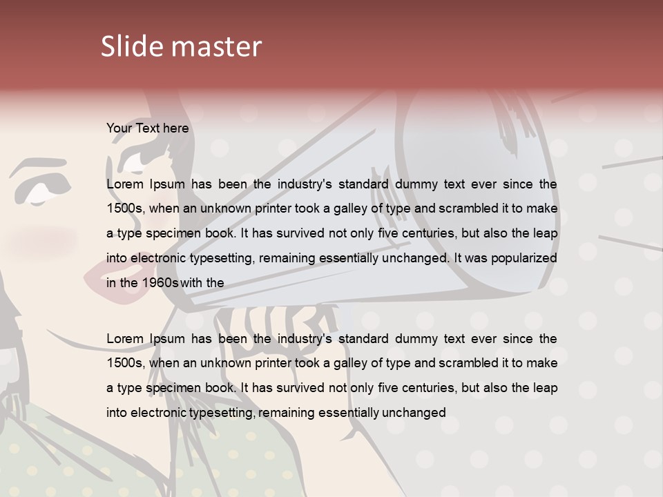 South Sun Black PowerPoint Template