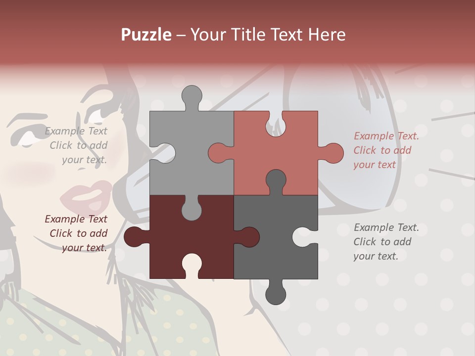 South Sun Black PowerPoint Template