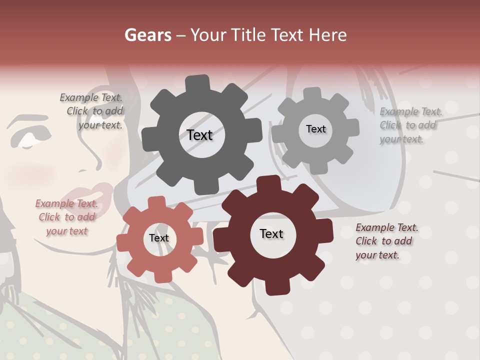 South Sun Black PowerPoint Template