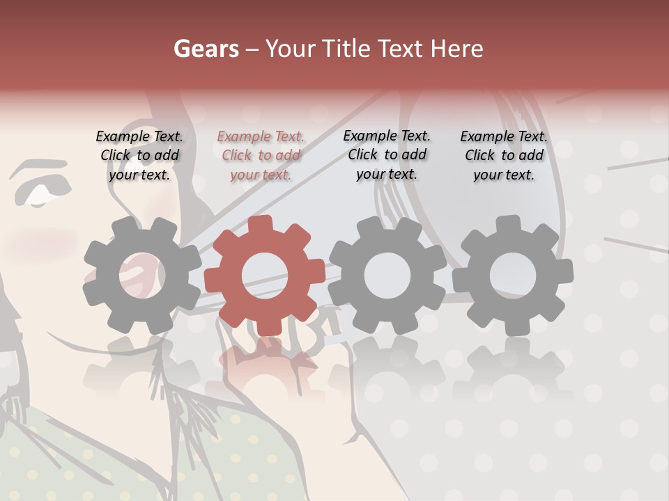 South Sun Black PowerPoint Template