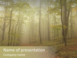 Landscape Vacation Leisure PowerPoint Template