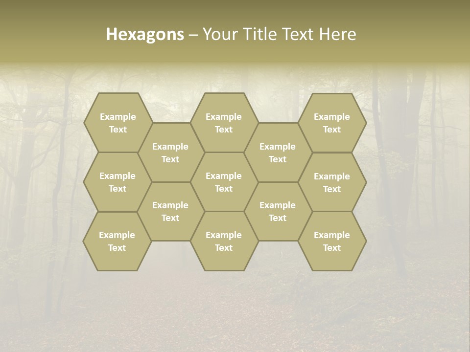 Landscape Vacation Leisure PowerPoint Template