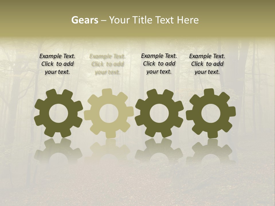 Landscape Vacation Leisure PowerPoint Template