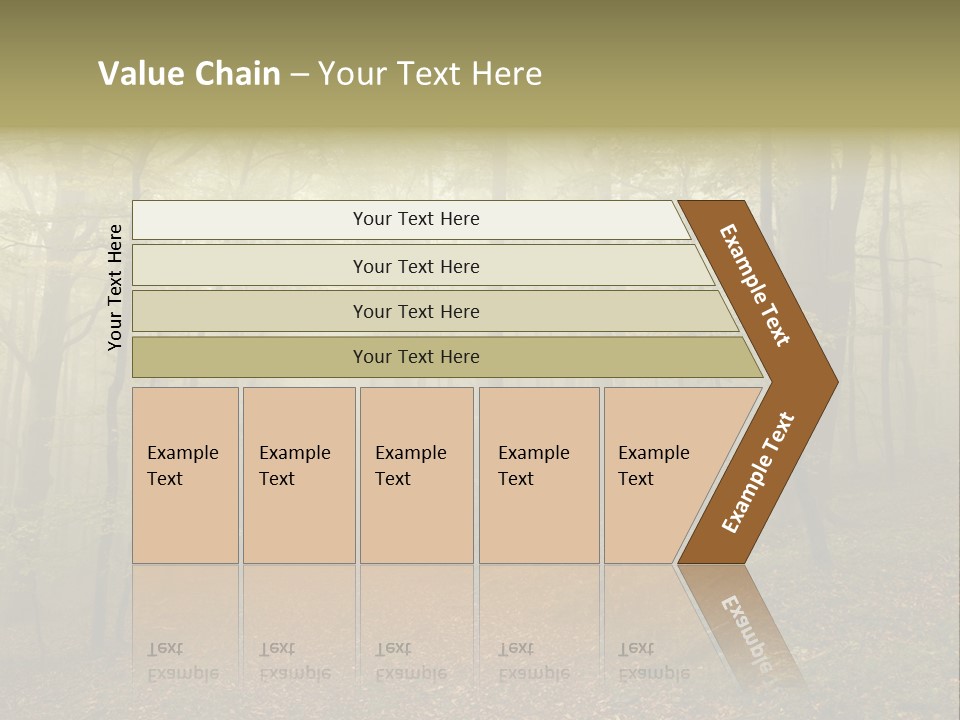 Landscape Vacation Leisure PowerPoint Template
