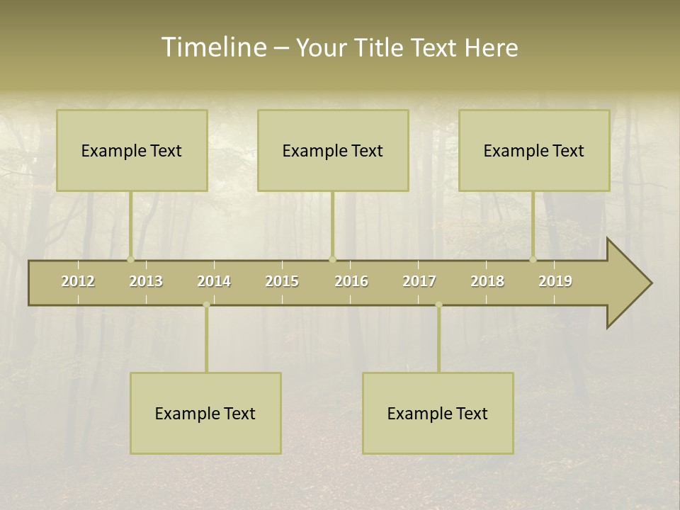 Landscape Vacation Leisure PowerPoint Template