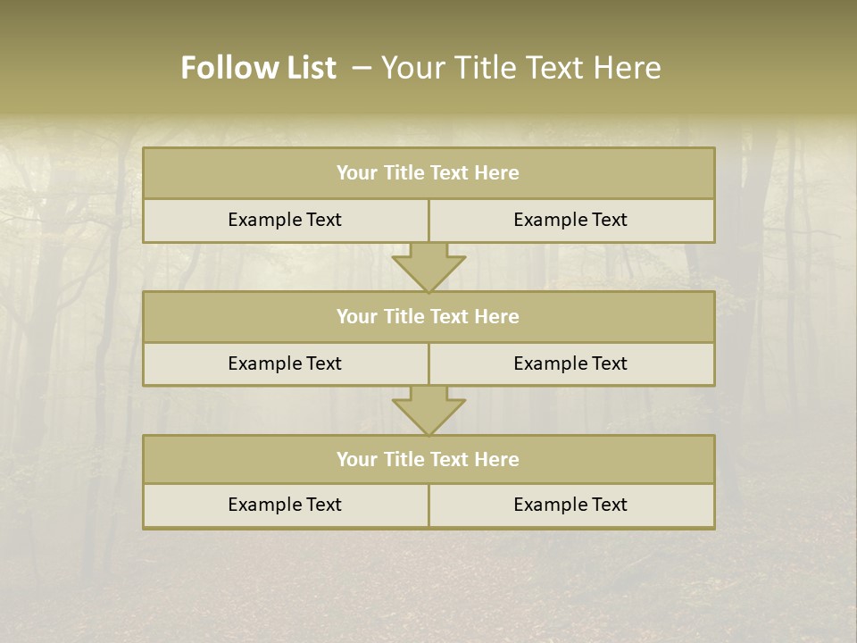 Landscape Vacation Leisure PowerPoint Template