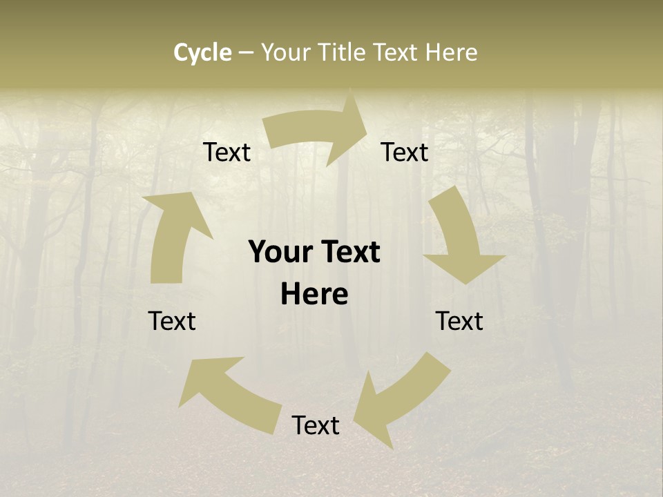 Landscape Vacation Leisure PowerPoint Template