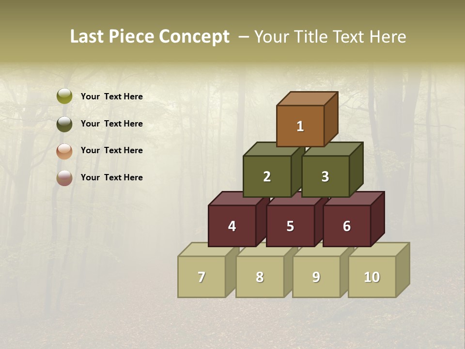 Landscape Vacation Leisure PowerPoint Template