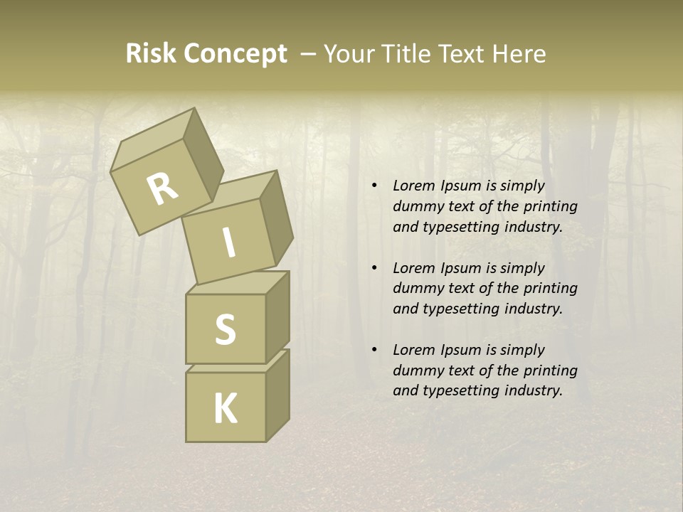 Landscape Vacation Leisure PowerPoint Template