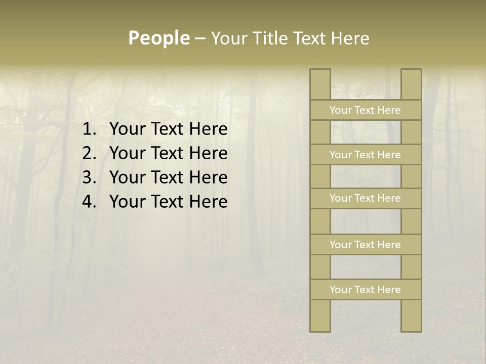 Landscape Vacation Leisure PowerPoint Template