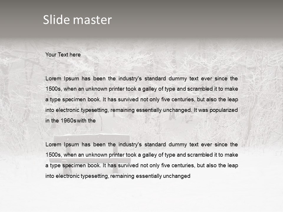 Landscape Old Horizon PowerPoint Template