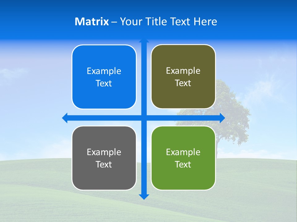 Landscape Old Horizon PowerPoint Template