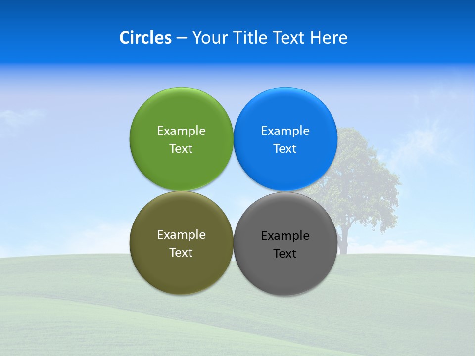 Landscape Old Horizon PowerPoint Template