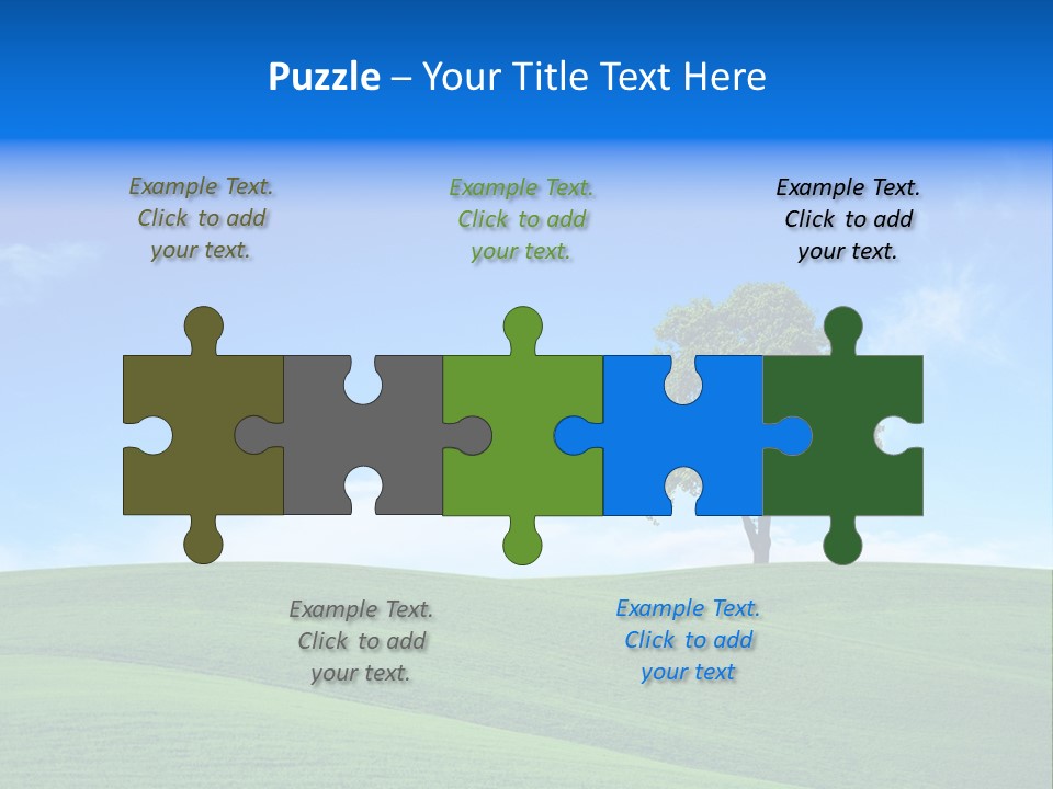 Landscape Old Horizon PowerPoint Template