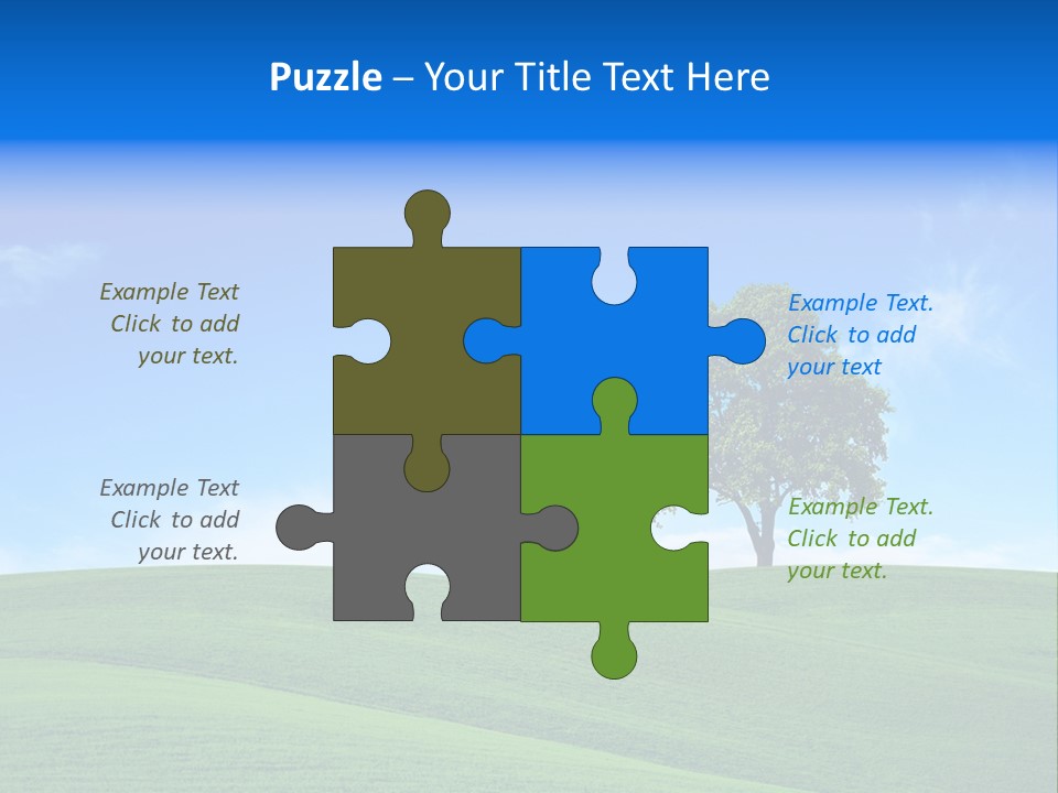 Landscape Old Horizon PowerPoint Template