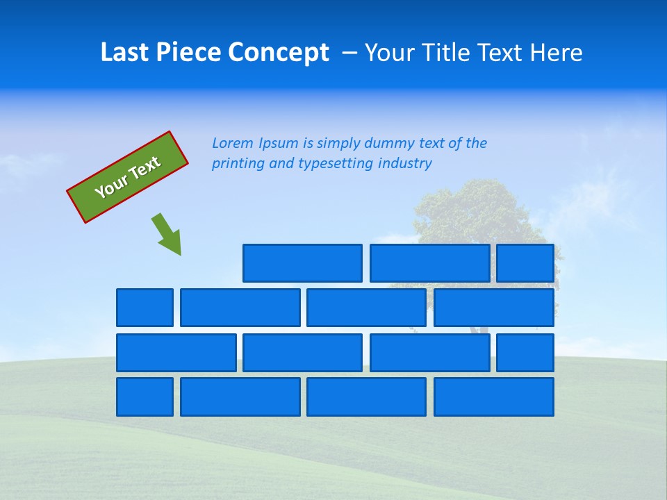 Landscape Old Horizon PowerPoint Template