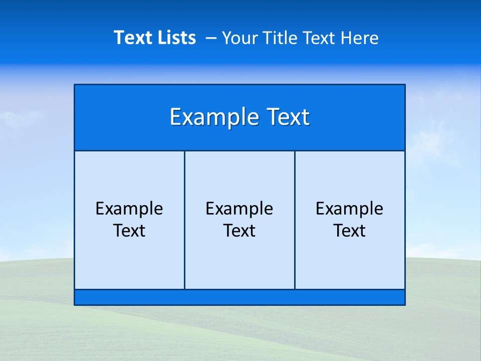 Landscape Old Horizon PowerPoint Template