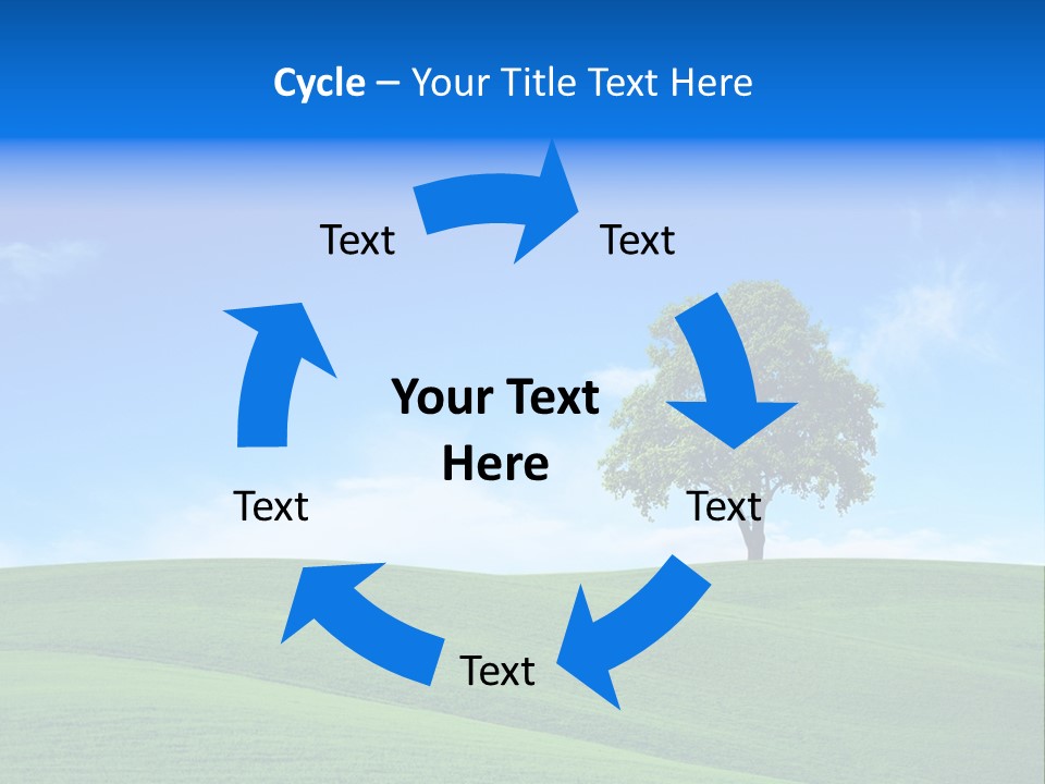 Landscape Old Horizon PowerPoint Template