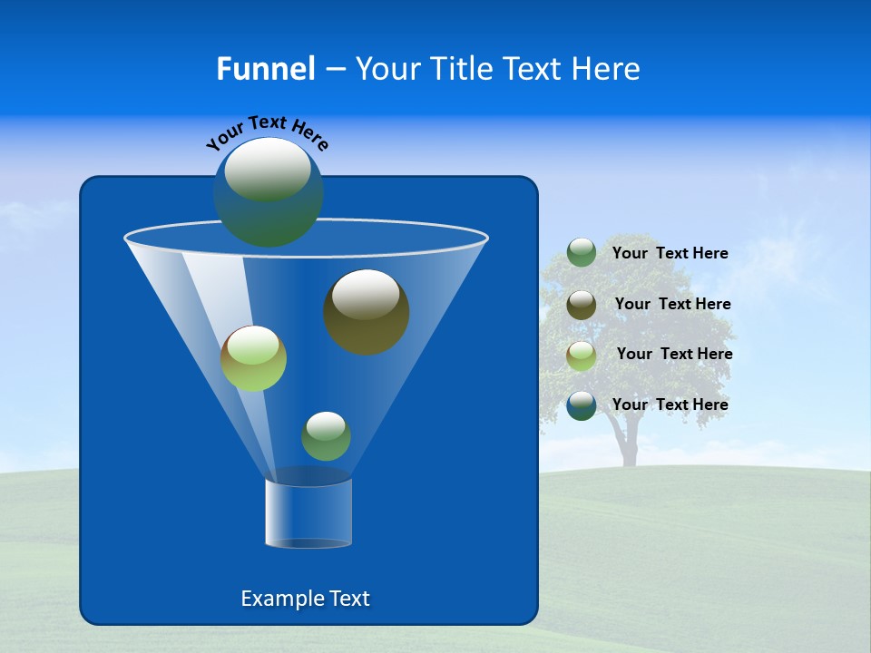 Landscape Old Horizon PowerPoint Template