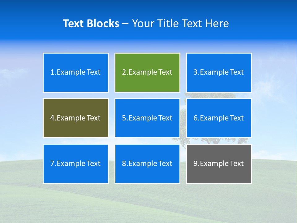 Landscape Old Horizon PowerPoint Template