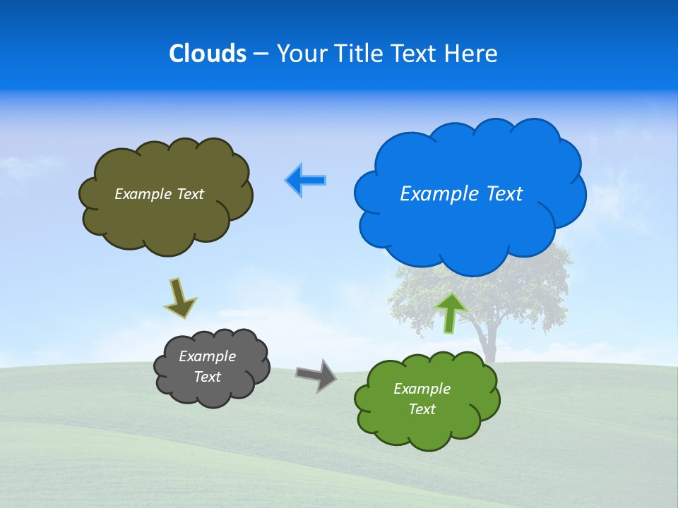 Landscape Old Horizon PowerPoint Template