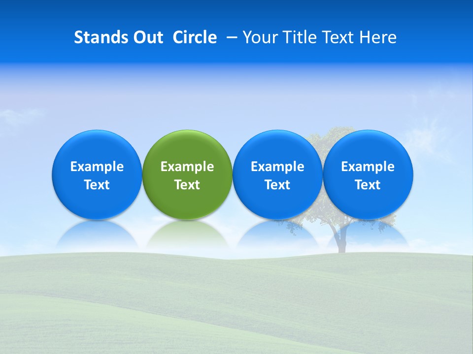 Landscape Old Horizon PowerPoint Template