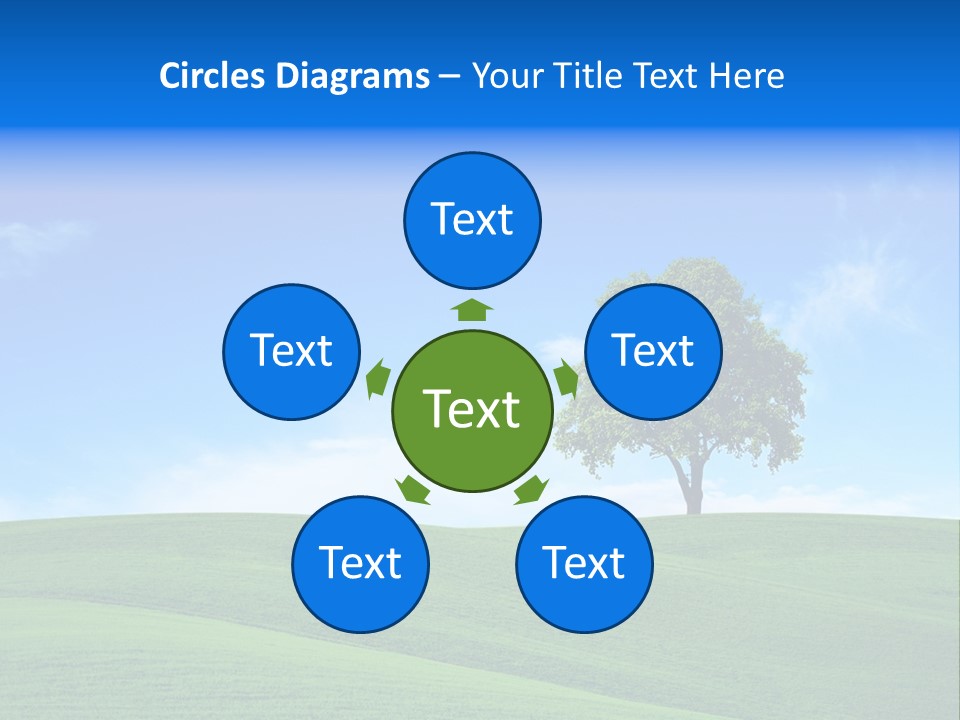 Landscape Old Horizon PowerPoint Template