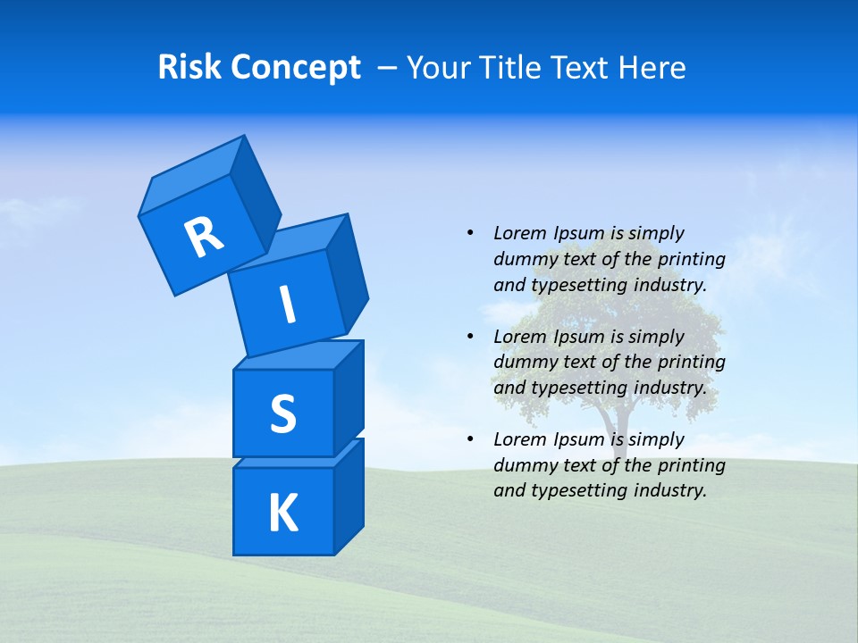 Landscape Old Horizon PowerPoint Template