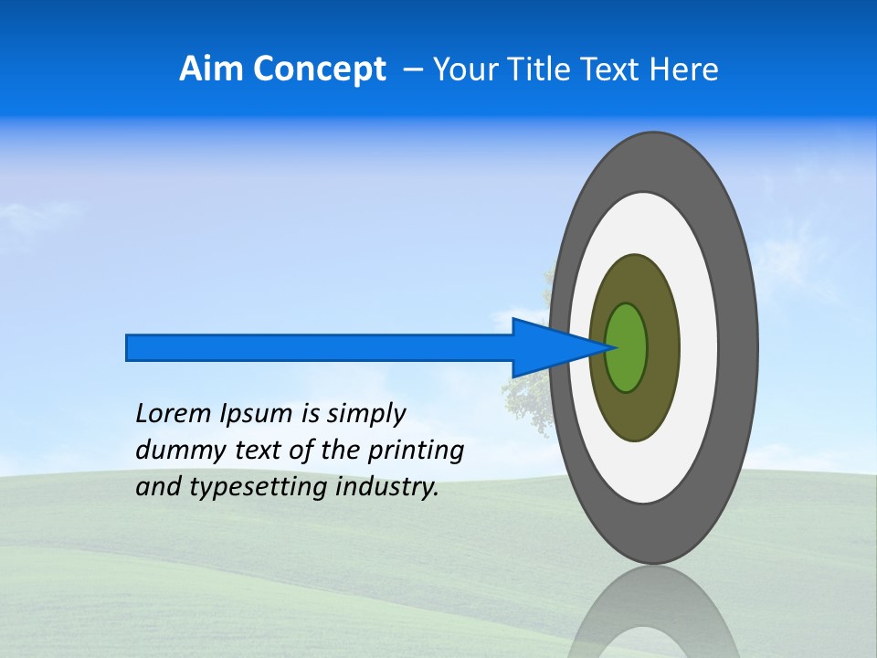 Landscape Old Horizon PowerPoint Template