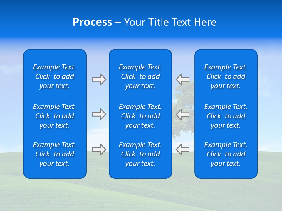 Landscape Old Horizon PowerPoint Template