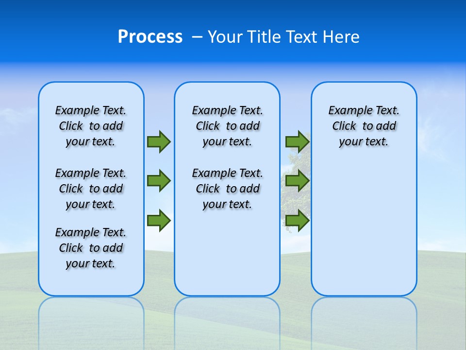 Landscape Old Horizon PowerPoint Template
