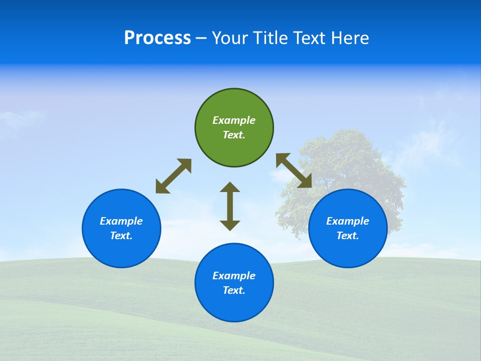 Landscape Old Horizon PowerPoint Template