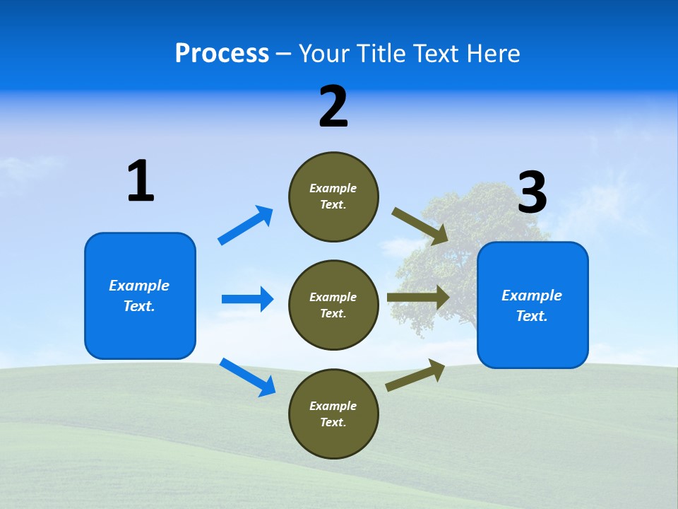 Landscape Old Horizon PowerPoint Template
