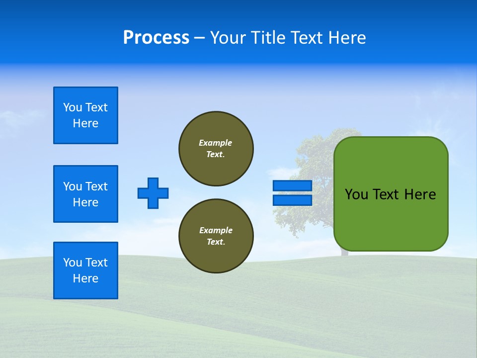 Landscape Old Horizon PowerPoint Template