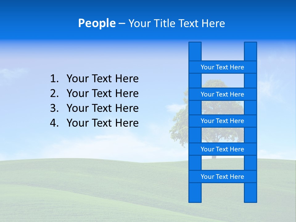 Landscape Old Horizon PowerPoint Template