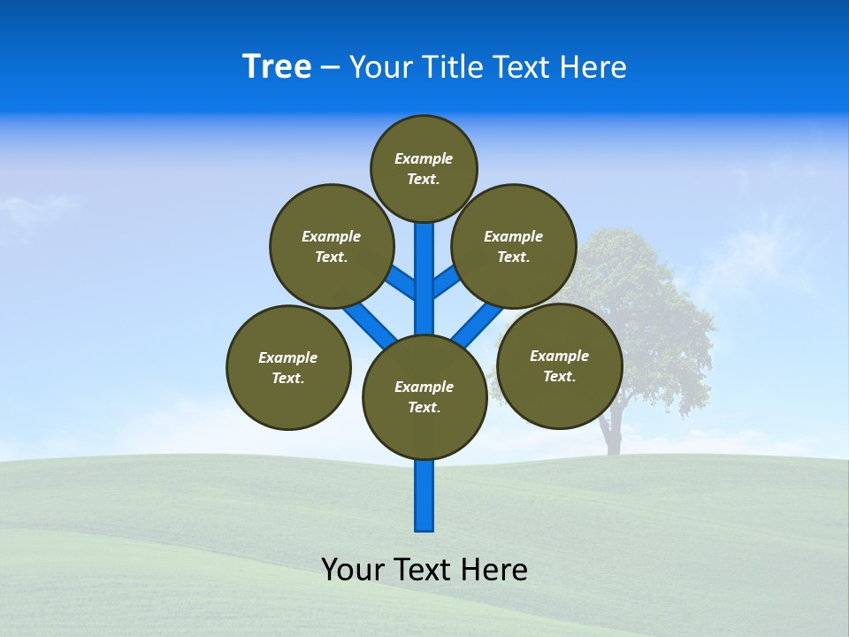 Landscape Old Horizon PowerPoint Template
