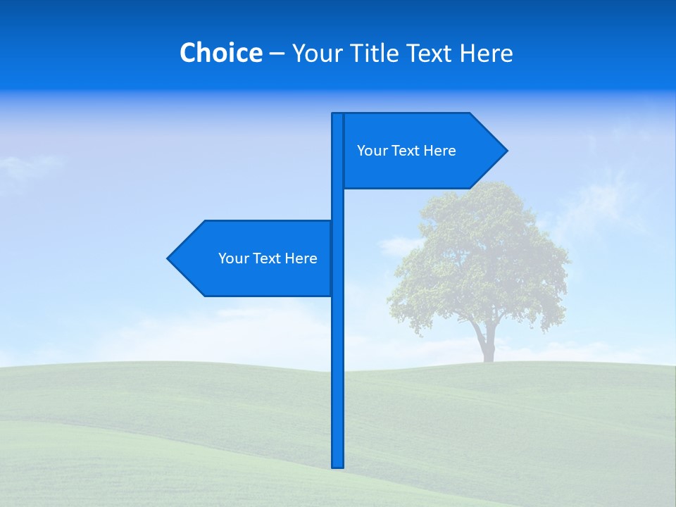 Landscape Old Horizon PowerPoint Template