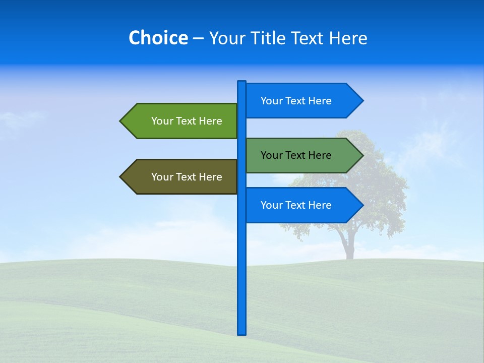 Landscape Old Horizon PowerPoint Template