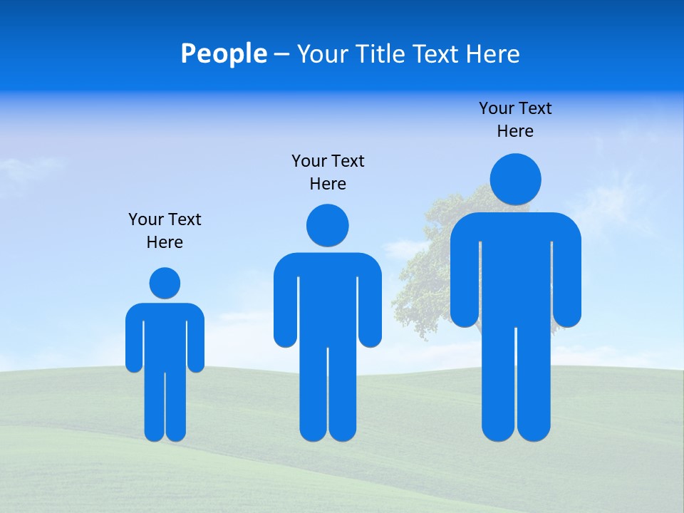 Landscape Old Horizon PowerPoint Template