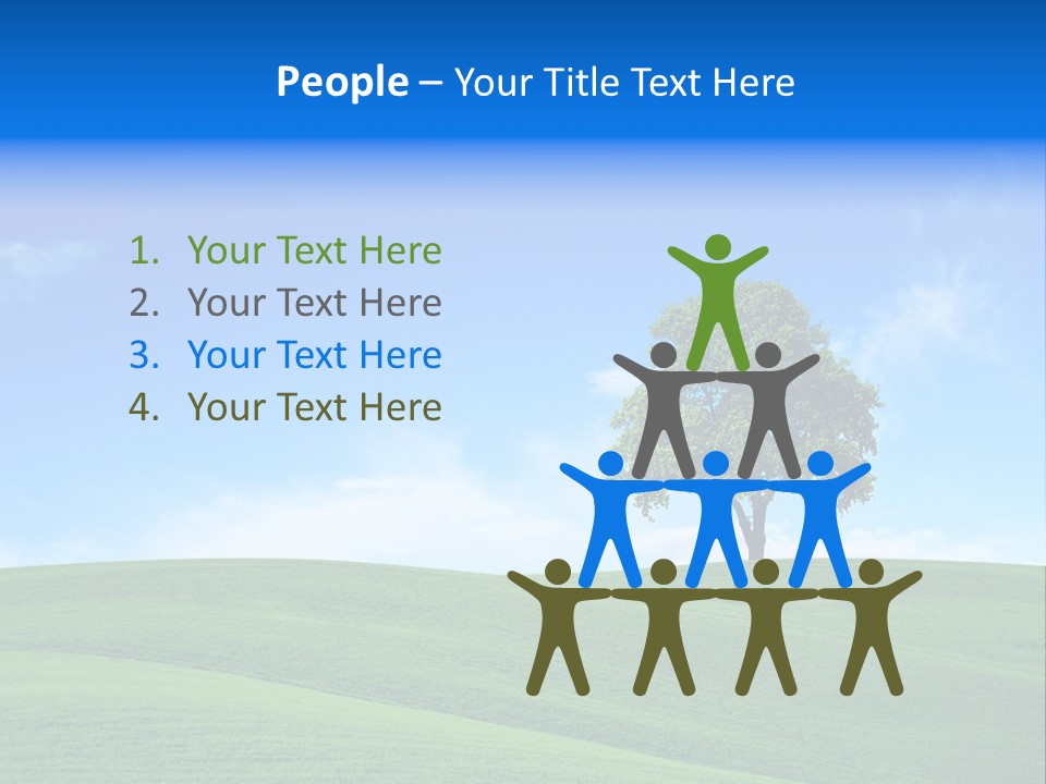 Landscape Old Horizon PowerPoint Template